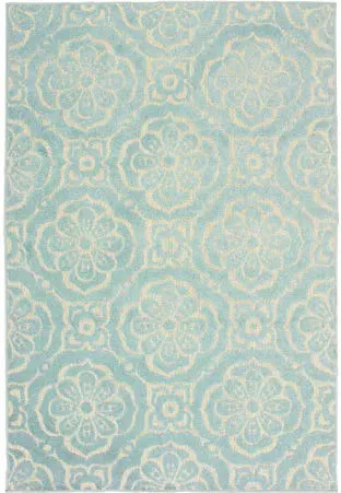 Barbados Light Blue Outdoor Rug (539L)