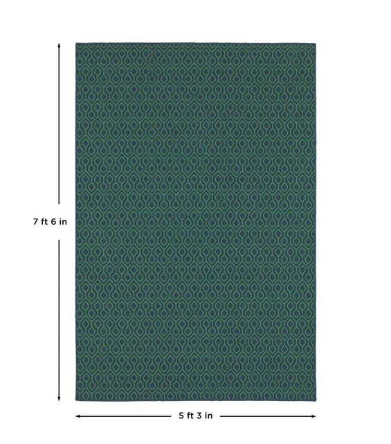 Meridian Green Outdoor Rug (1634Q)