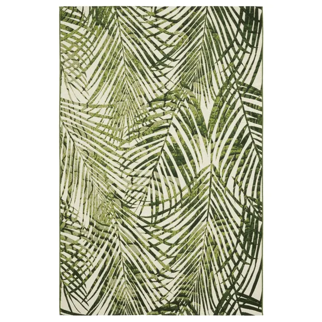 Naples Green Leaf (1572x) Outdoor Rug (1572X)