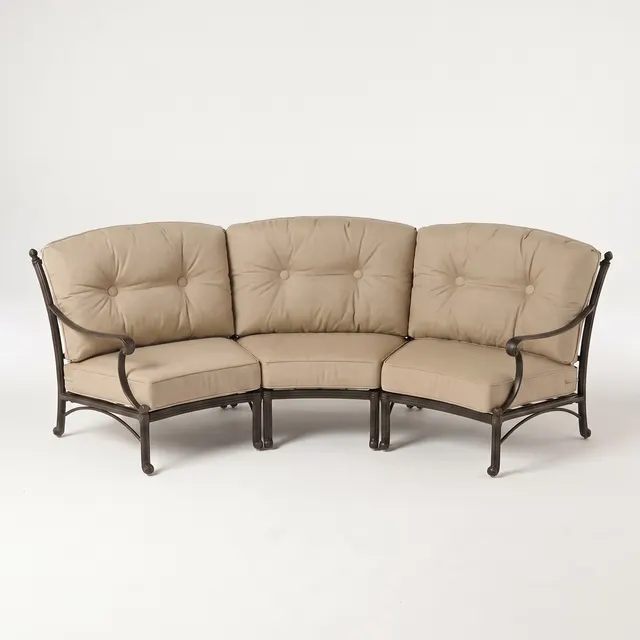 St. Augustine Estate Crescent Sectional