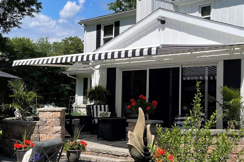 Sunesta retractable awning installation 4 of 9