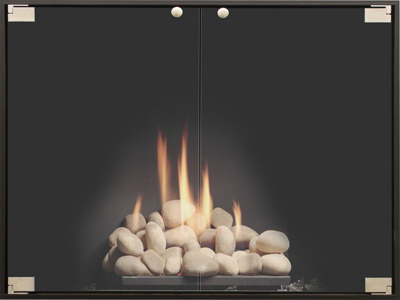 Stoll Elite Thinline fireplace doors