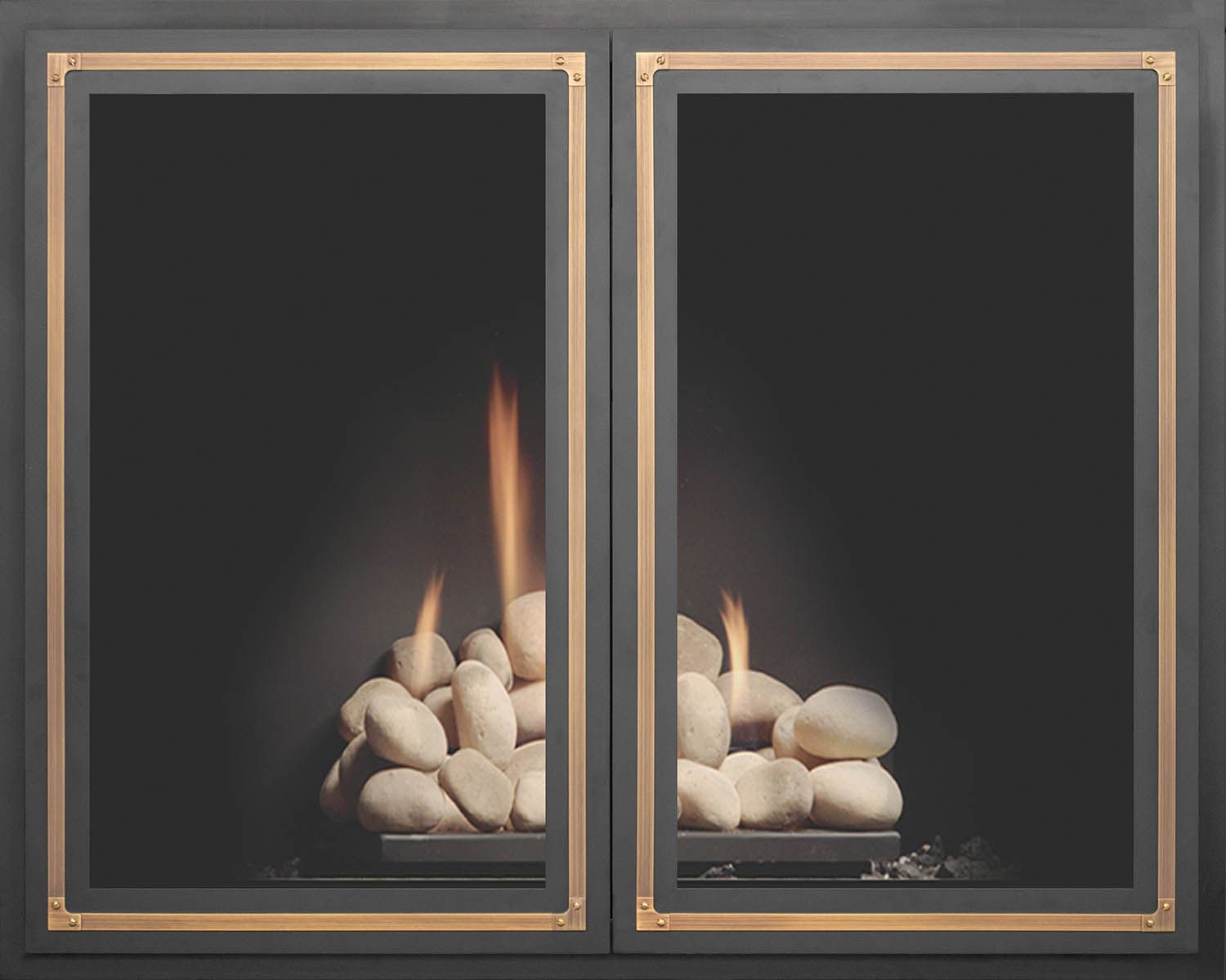 Stoll Manhattan fireplace doors
