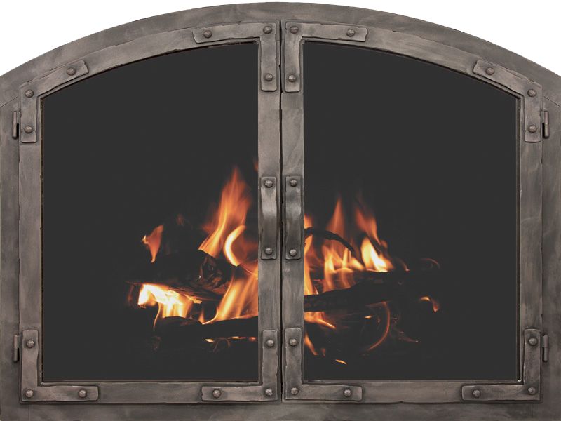 Stoll Old World fireplace doors