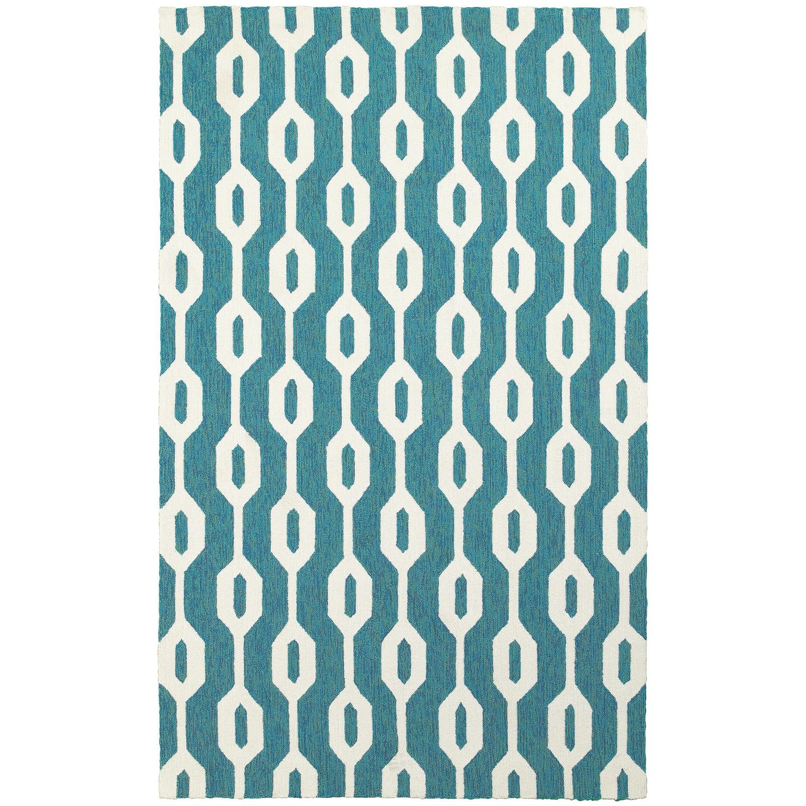 Tommy Bahama Atrium Spa Blue Outdoor Rug (51102)