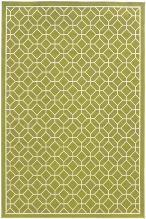Riviera Green Outdoor Rug (4771B)