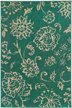 Tommy Bahama Seaside Teal Outdoor Rug (4922L)