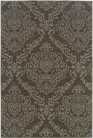Bali Dark/Light Taupe Outdoor Rug (8424P)