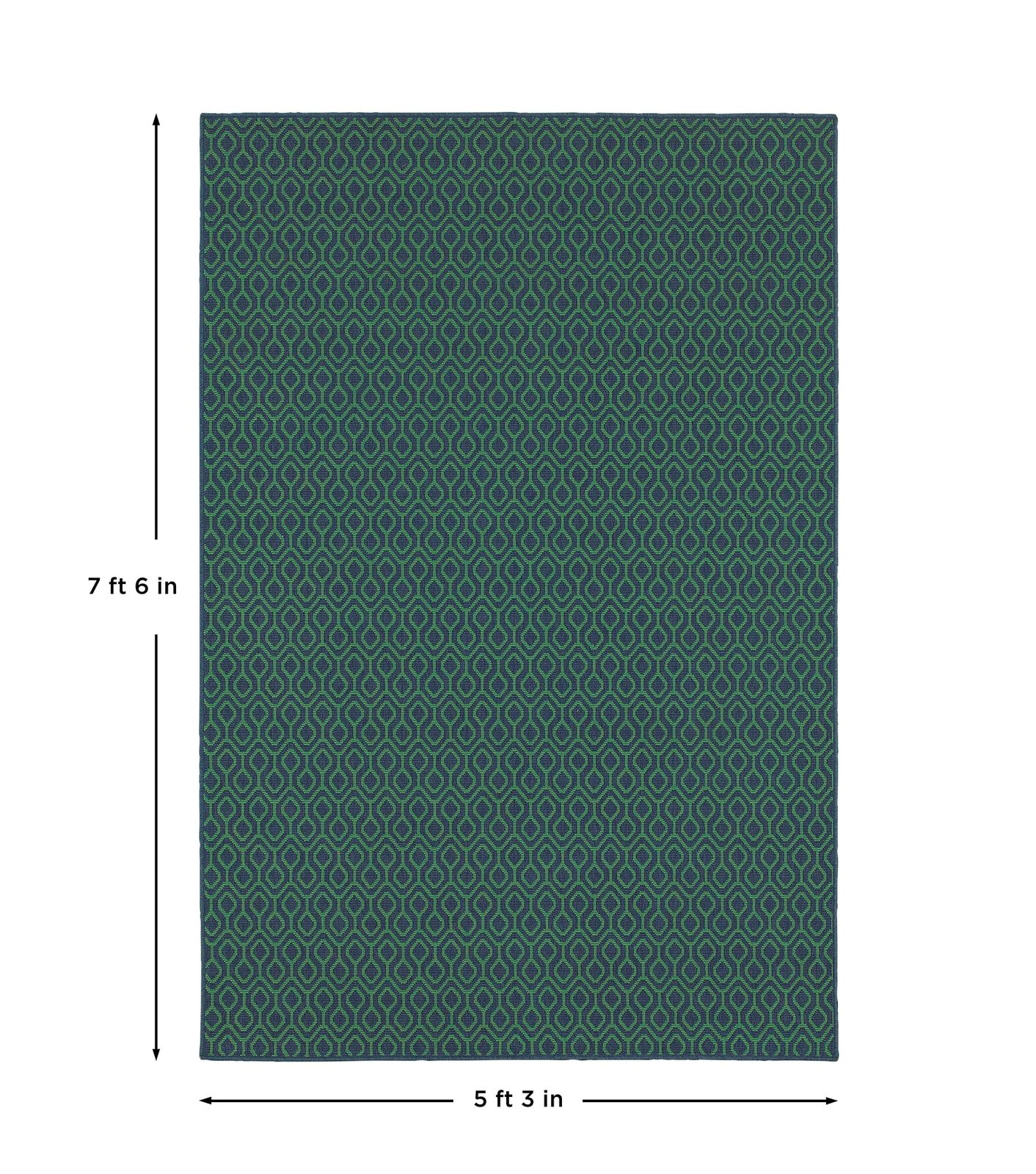 Meridian Green Outdoor Rug (1634Q)