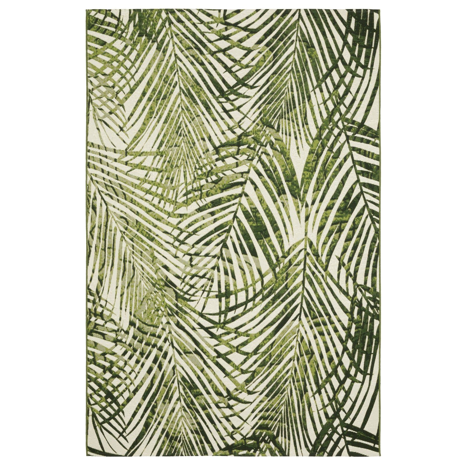 Naples Green Leaf (1572x) Outdoor Rug (1572X)