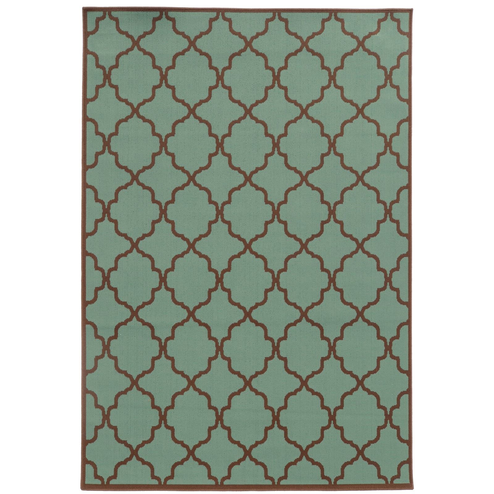 Riviera Spa/Chocolate Outdoor Rug (4770A)